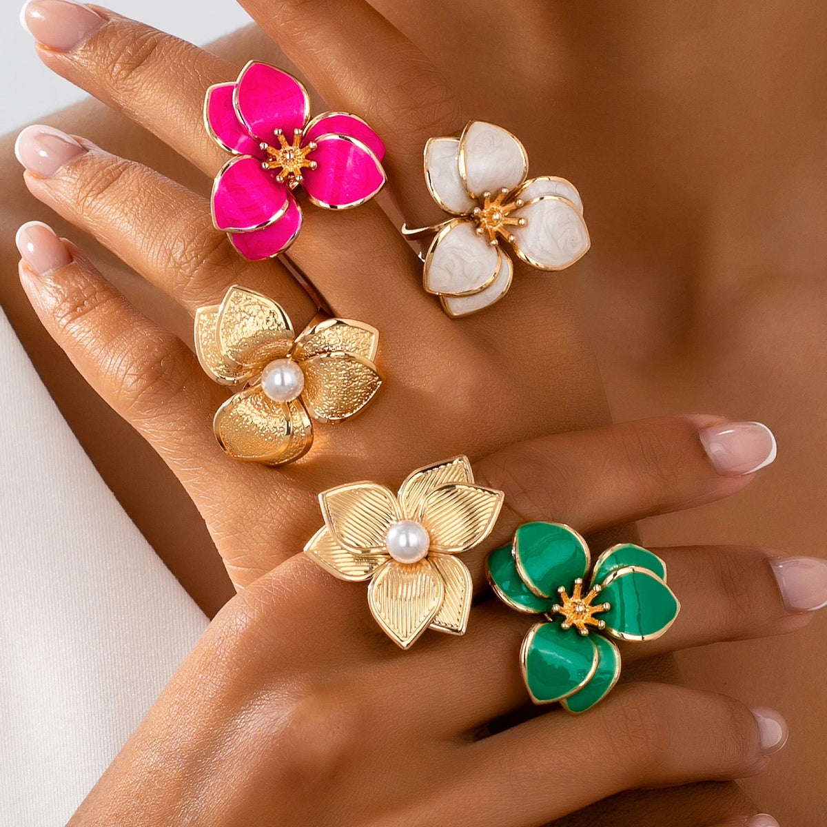 Petal Prism Ring