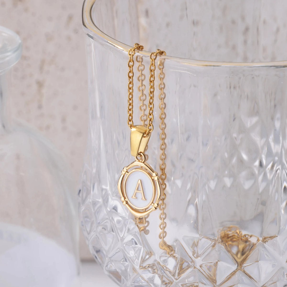 Letter Glow Necklace