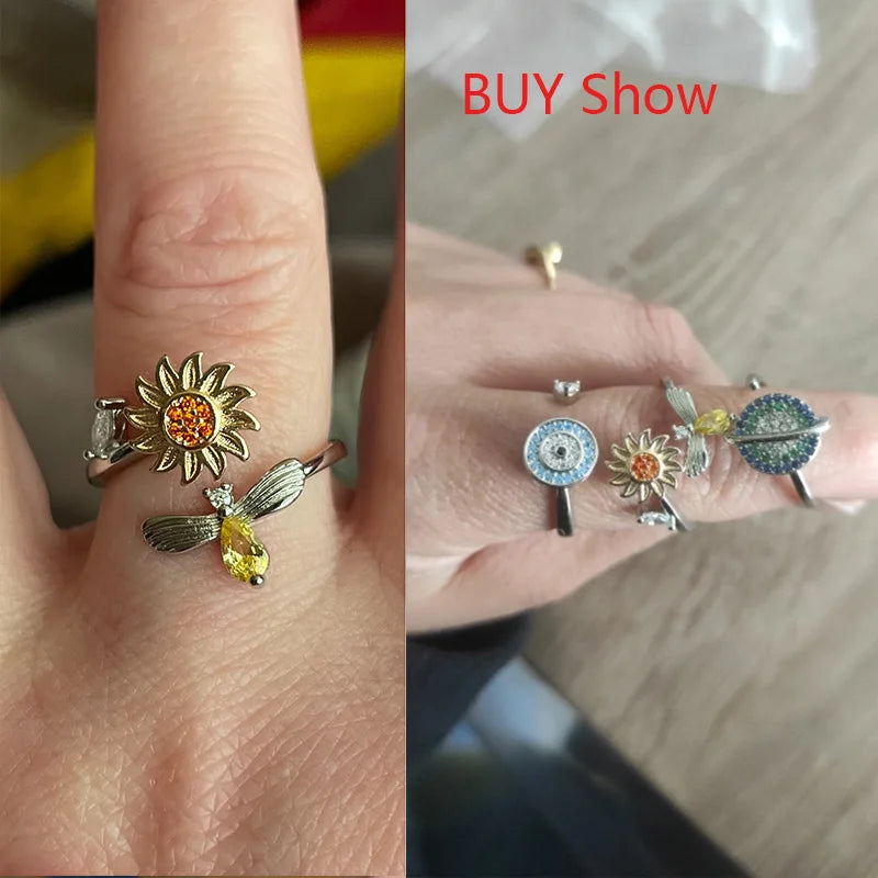 Solar Bloom Ring