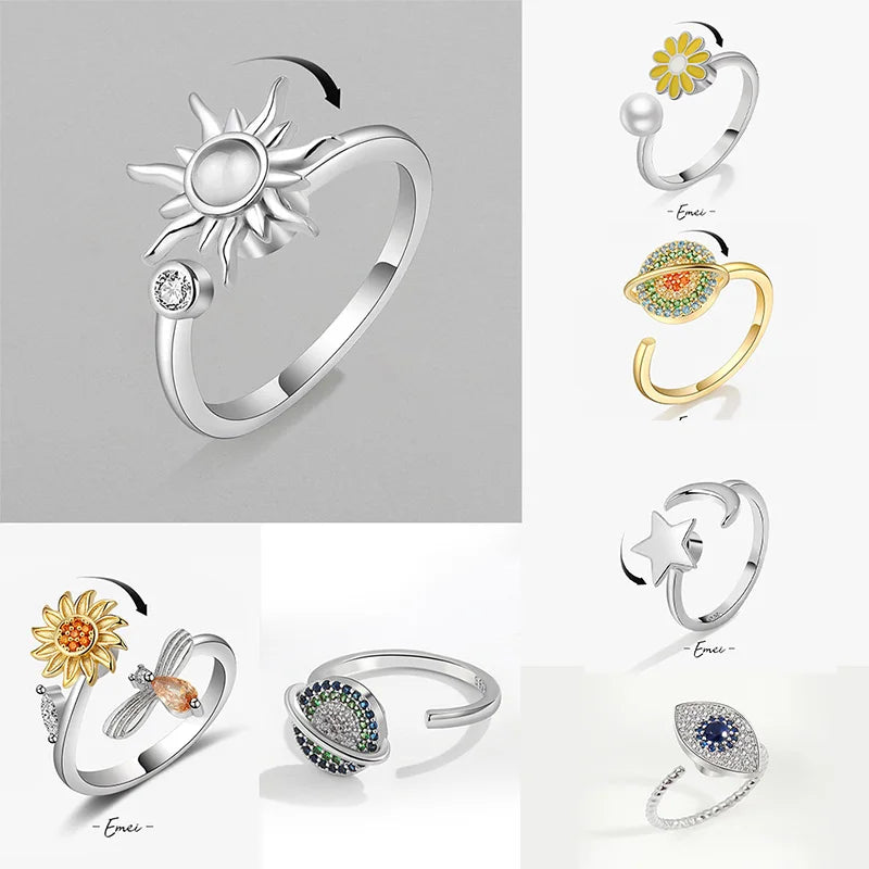 Solar Bloom Ring