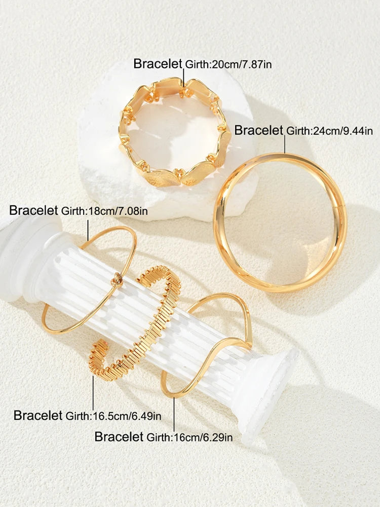 Retro Luxe Cuff Bracelet