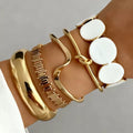 Retro Luxe Cuff Bracelet